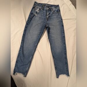 American Eagle Outfitters Distressed Ankle Jeans